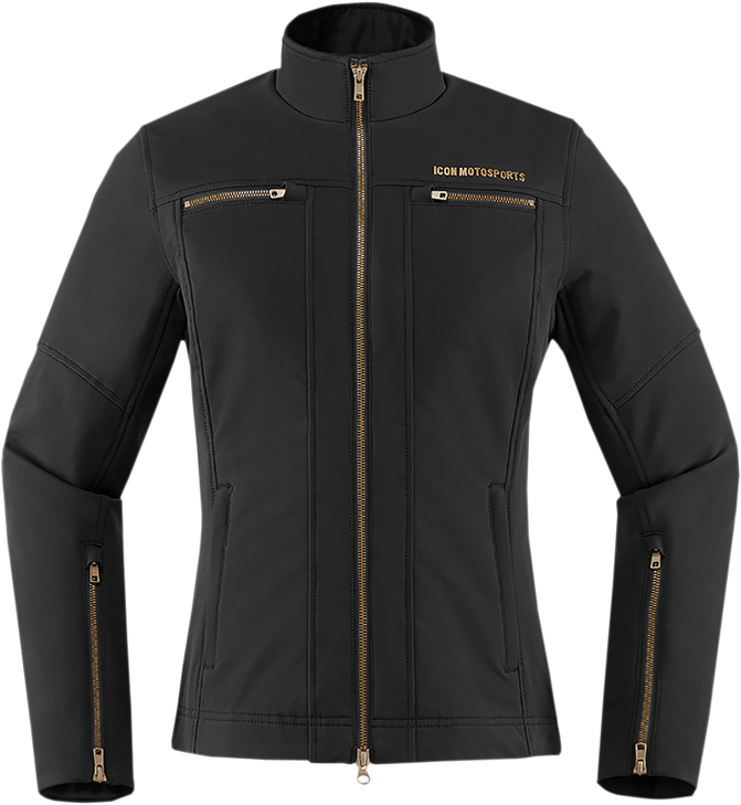 Icon Women'S Hella2 Jacket - Black - Large