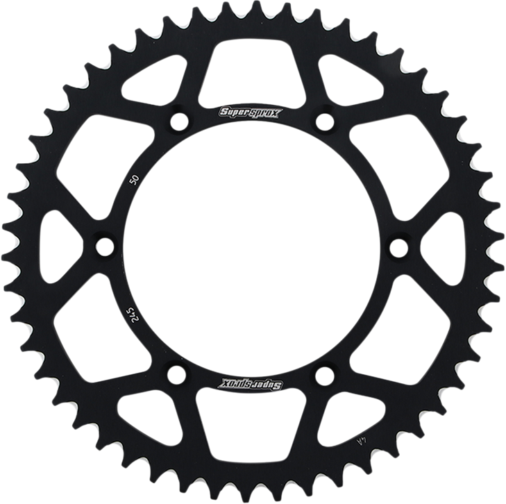 Supersprox Rear Sprocket - Black - Yamaha - 50 Tooth Ral-245-50-Blk
