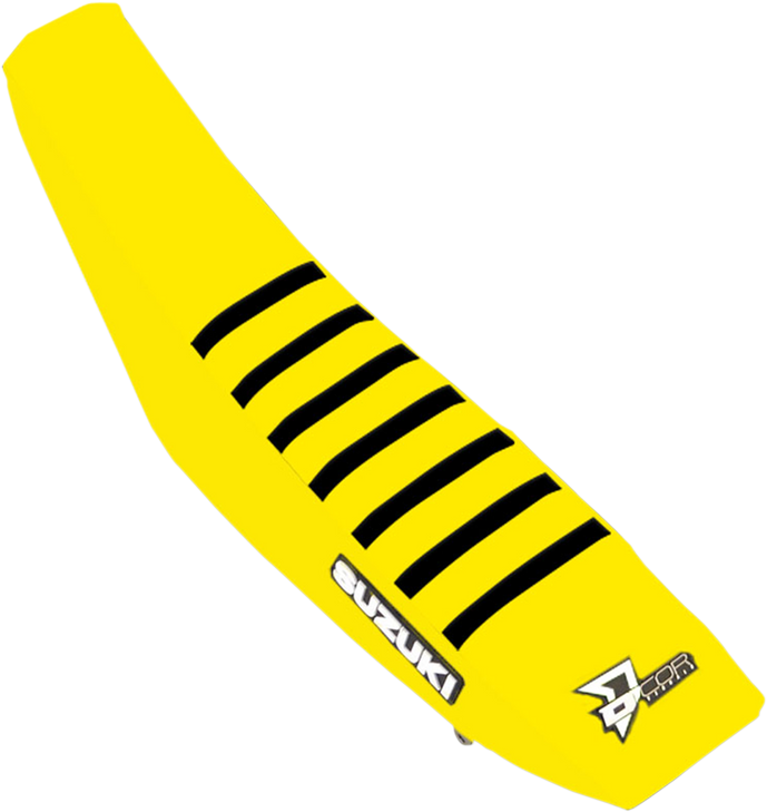 D'Cor Visuals Seat Cover - Yellow/Black - Rmz250/450 '04-'18 30-40-457