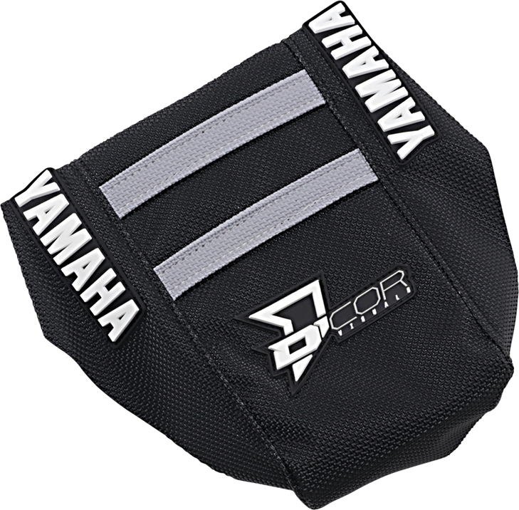 D'Cor Visuals Seat Cover - Black/Gray - Yz250F/450F '18-'23 30-50-484