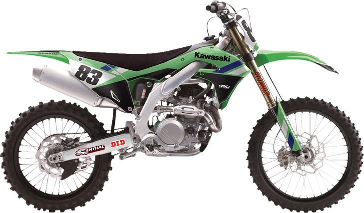Factory Effex Evo 20 Graphic Kit - Kawasaki - Kx 80/100 27-02108