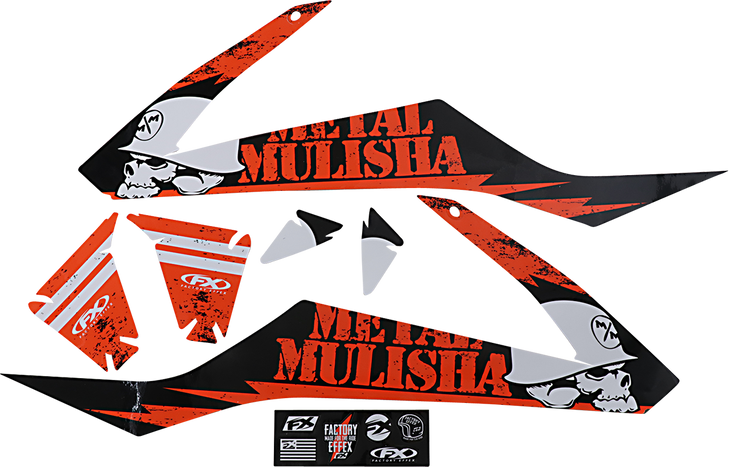 Factory Effex Metal Mulisha Graphic Kit - Ktm 23-11530