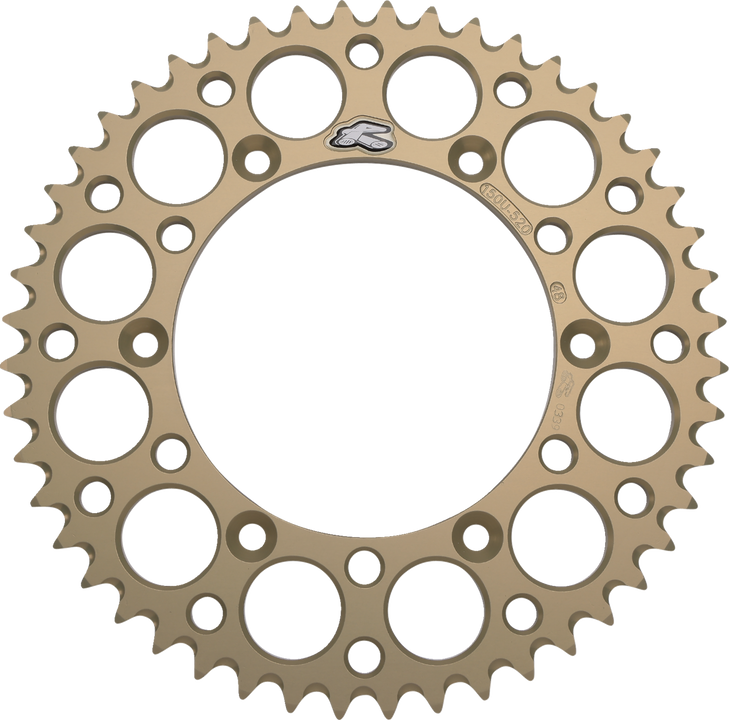 Renthal Rear Sprocket - Aluminum - 48 Tooth - Yamaha 150U-520-48Gbha