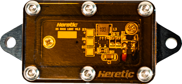 Heretic Rock Light - Amber 70013