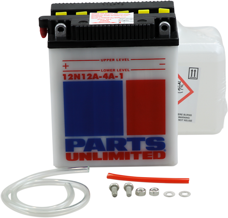Parts Unlimited Battery - 12N12A-4A-1