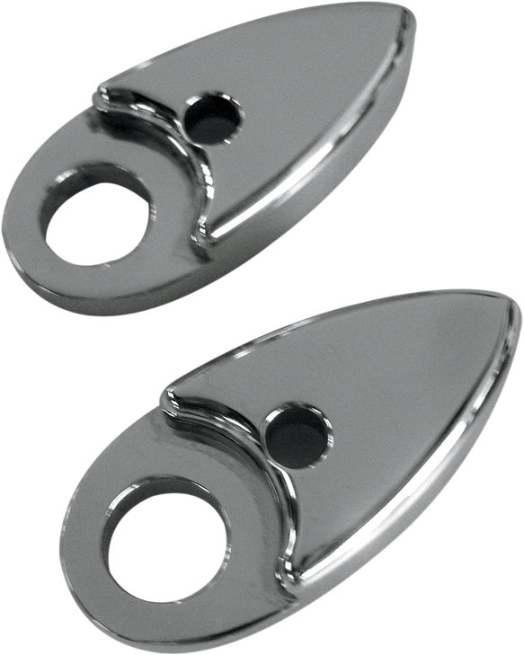 Joker Machine Adapter Plates - '02-'10 St - Chrome 05-55-1C
