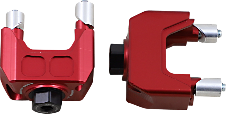 Driven Racing Captive Axle Block Sliders - Red Drcax-203Rd