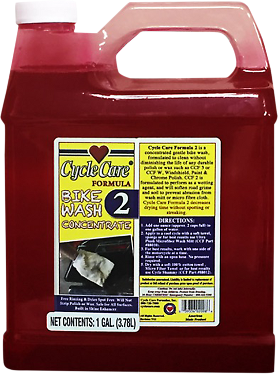 Cycle Care Formulas Formula 2 Bike Wash - 1 U.S. Gal. 02128