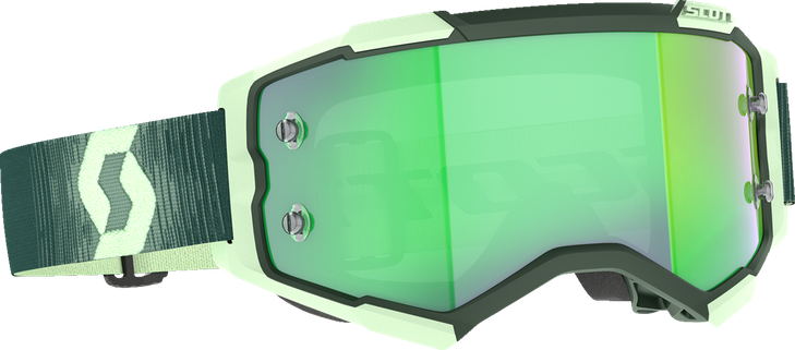 Scott Fury Goggle - Dark Green/Mint - Green Chrome 272828-7703279