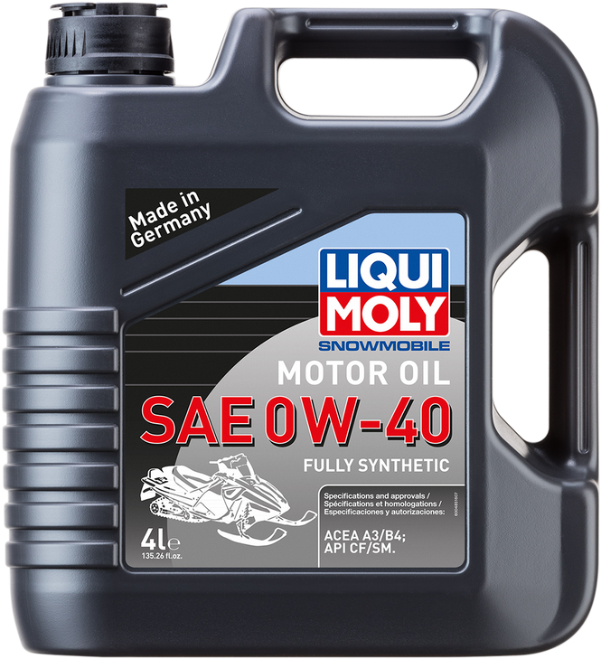 Liqui Moly Snowmobile Synthetic Oil - 0W-40 - 4 Liter 20150