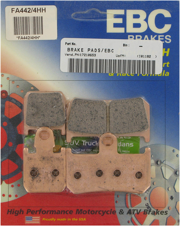 Ebc Hh Brake Pads Fa442/4Hh