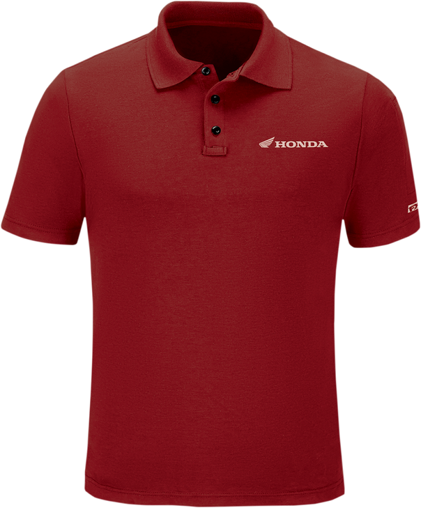 Factory Effex Honda Polo Shirt - Red - Large 25-85304