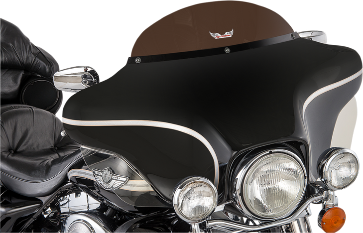 Slipstreamer Windshield - 6" - Dark Smoke - '96-'13 Flht/C S-135-6Ds