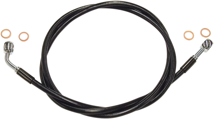 Magnum Shielding Brake Line - Xr - Ez Align - Black Sbc0607-40