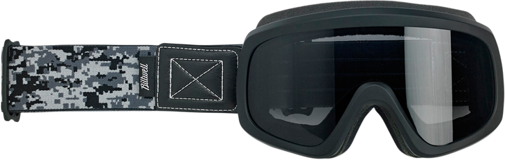 Biltwell Overland 2.0 Goggles - Grunt - Black Camo 2111-5102-010