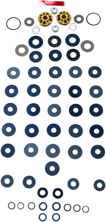 Factory Connection Front Fork Springs - 0.49 Kg/Mm Lsa-049