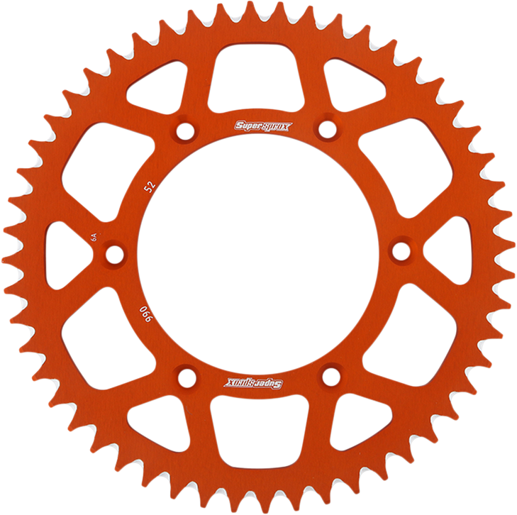 Supersprox Rear Sprocket - Orange - Ktm/Husqvarna/Husaberg - 52 Tooth Ral-990-52-Org