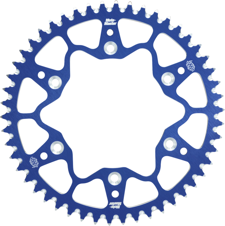 Moto-Master 7075 Series Alu Sprocket (Blue, 428-52T) Tm 620182452