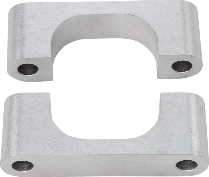 Klock Werks Hugger Front Fender Mounting Blocks - For 21" Wheels - Satin Kwfs-02-0106