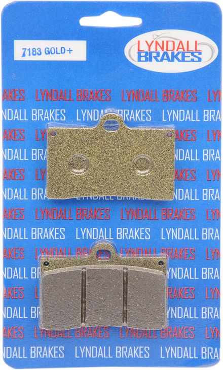 Lyndall Racing Brakes Llc Brake Pads - Gold+ Brembo 7138-Gplus