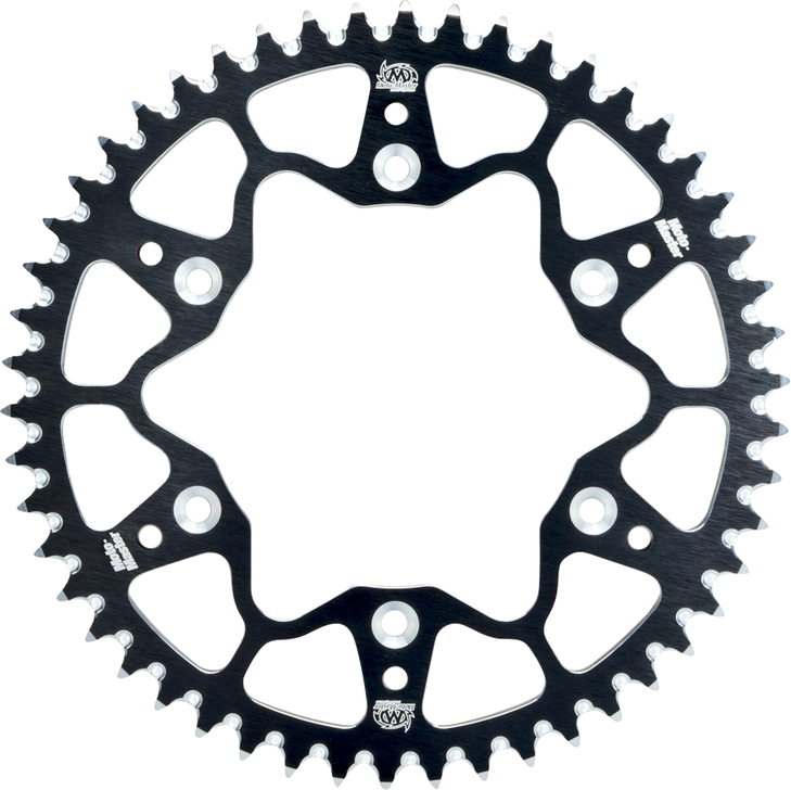 Moto-Master 7075 Series Alu Sprocket (Black, 428-49T) Husqvarna, Ktm 620082249