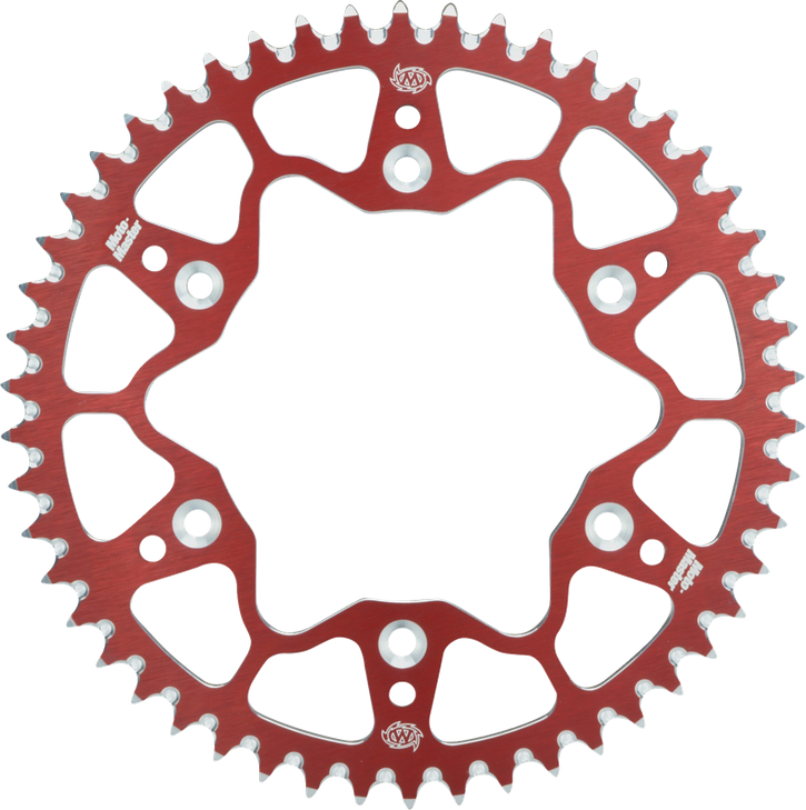 Moto-Master 7075 Series Alu Sprocket (Red, 520-52T) Honda 620022352