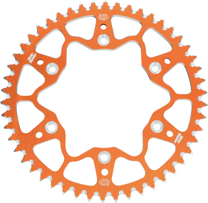 Moto-Master 7075 Series Alu Sprocket (Orange, 428-52T) Husqvarna, Ktm 620082552