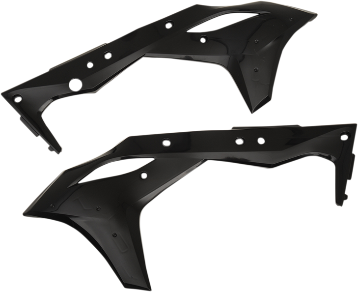 Cycra Powerflow Shrouds - Black 1Cyc-1868-12