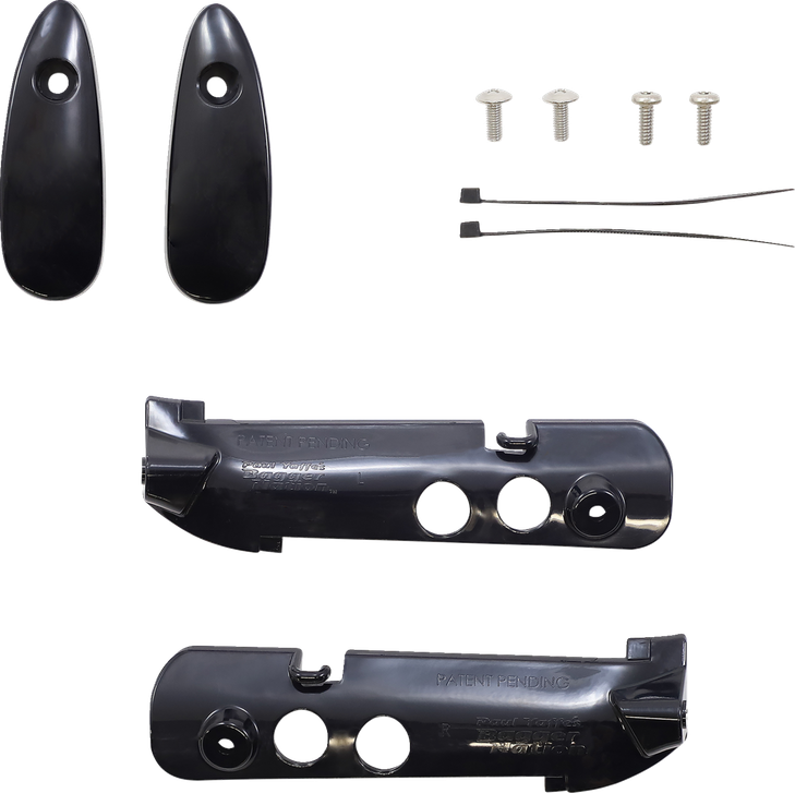 Paul Yaffe Bagger Nation Turn Signal Eliminator - Black - Road Glide Pyo:Tse-15L-B