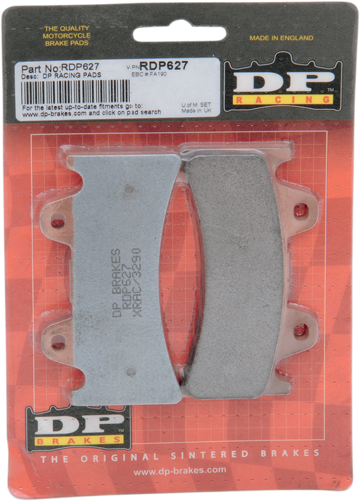 Dp Brakes Rdp Racing Brake Pads Rdp627
