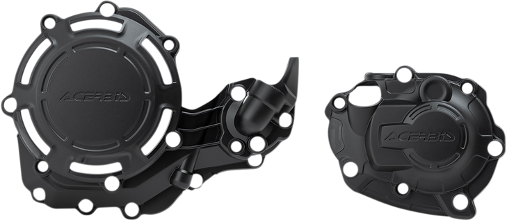 Acerbis X-Power Cover Kit - Black - Yamaha 2791690001