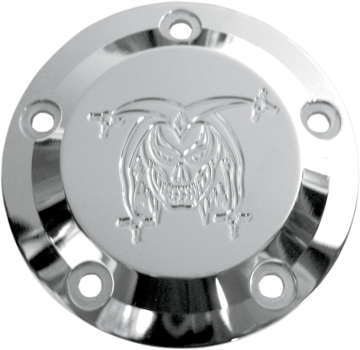 Joker Machine Points Cover - Joker - 5 Hole - Chrome 02-99J