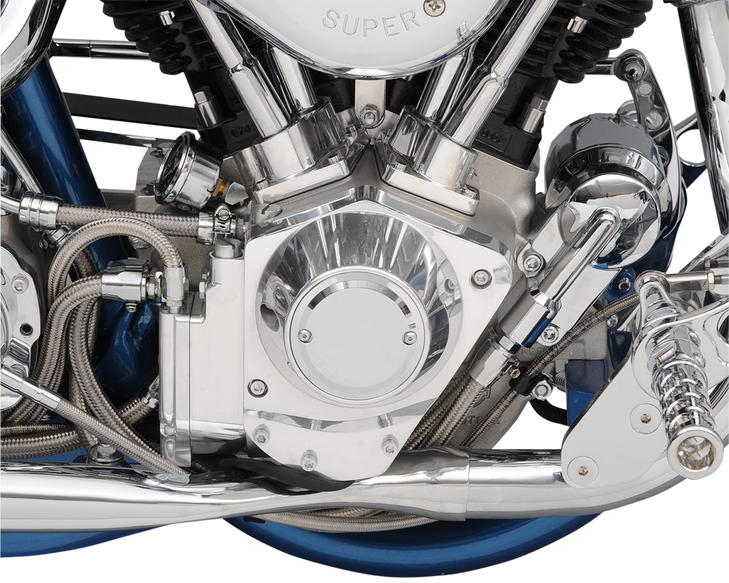 Joker Machine Points Cover - Smooth - 2 Hole - Chrome 921102C