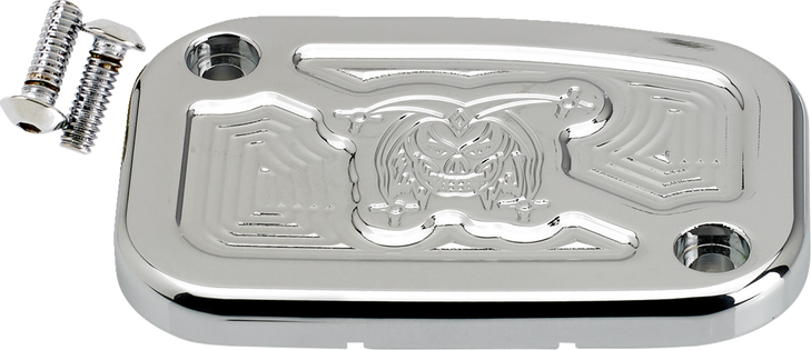 Master Cylinder Cover - Hydraulic Clutch - Joker - Chrome 08-013C