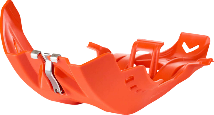 Polisport Fortress Skid Plate - Orange - Ktm 8469100005