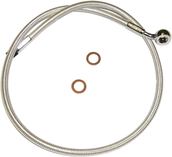 Magnum Shielding Brake Line - 10Mm-35 - 23" - Sterling Chromite Ii As37123
