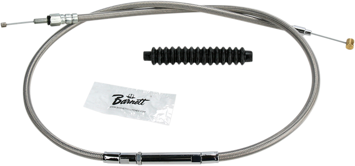 Barnett High-Efficiency Stainless Steel Clutch Cable For Harley-Davidson - Standard 102-31-10002
