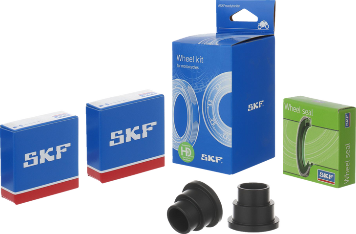 Skf Rear Wheel Seals, Spacers And Bearings Kit Vkwb-R-25-Hd-J