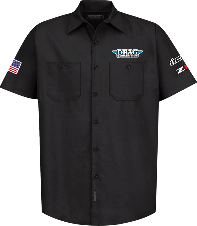 Throttle Threads Drag Specialties House 25 Shirt - Black - Small Drg32St24Bksr