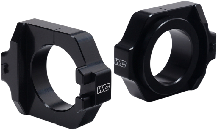 Works Connection Elite Axle Block - Black - Honda 17-230