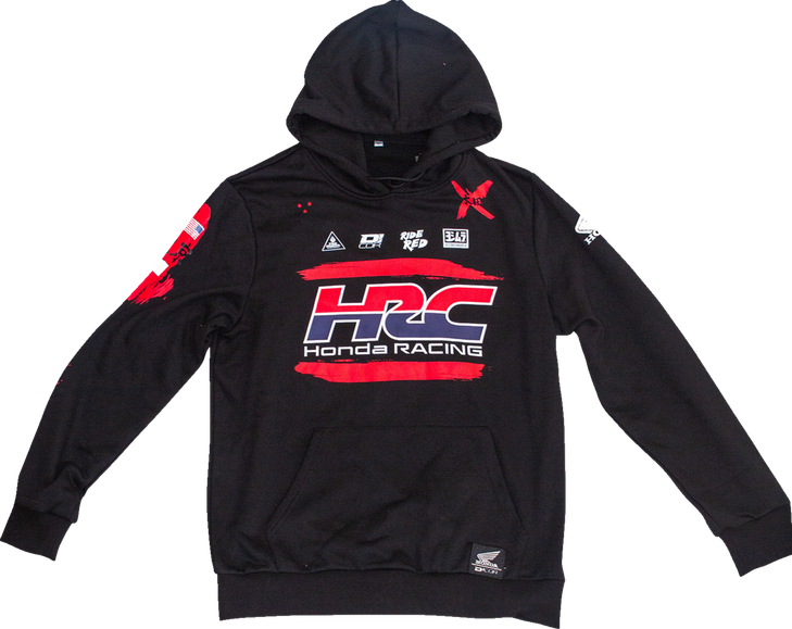 D'Cor Visuals Honda Hrc Sweatshirt - Black - Medium 85-210-2
