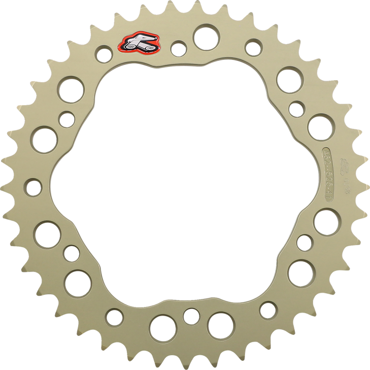 Renthal Rear Sprocket - Aluminum - 41 Tooth 462--525-41P-Ha