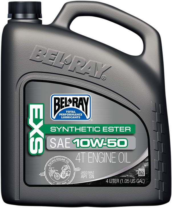 Bel-Ray Exs Synthetic 4T Oil - 10W-50 - 4L 99160-B4Lw