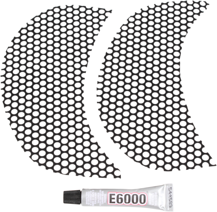 Klock Werks Fairing Vent Screen - Round Kws-01-0368-B