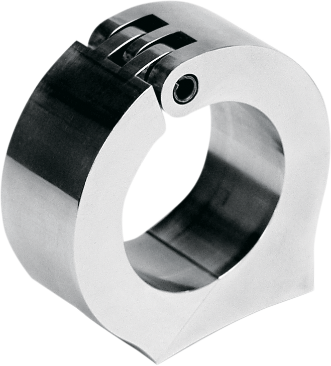 Dakota Digital Clamp Mount - For 1.00" Handlebar - 3-3/8" Gauge Cups - Chrome Bkt-3300