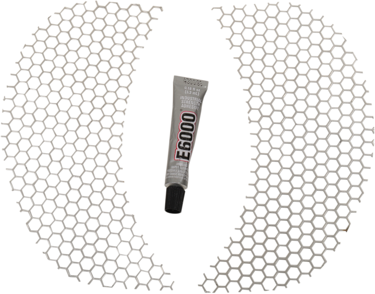 Klock Werks Fairing Vent Screen - Honeycomb Kws-01-0320