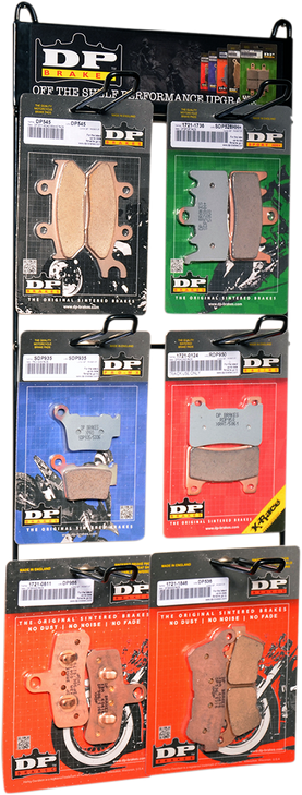 DISPLAY 6 HOOK DP BRAKES