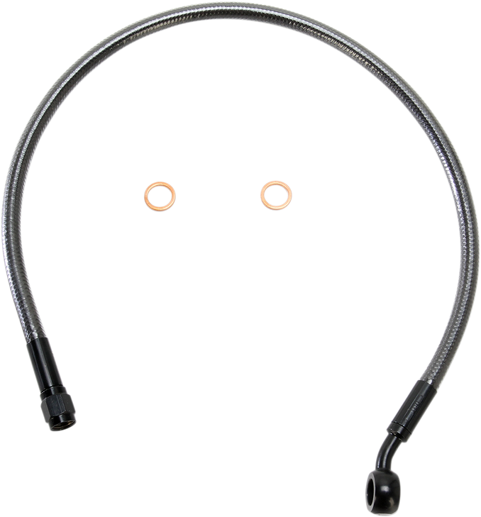 Magnum Shielding Brake Line - 10Mm-35 - 21" - Black Pearl As47121