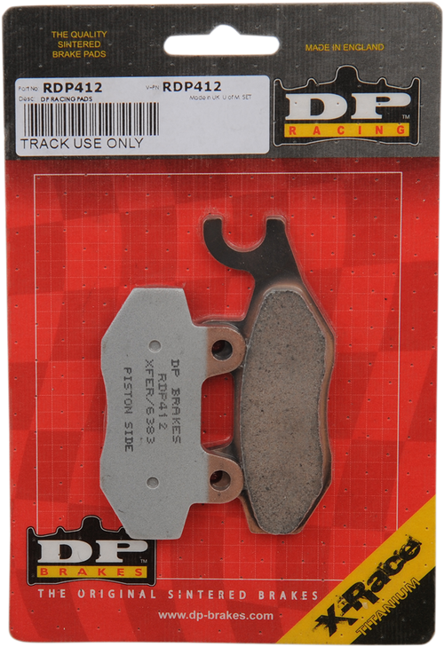 Dp Brakes Rdp Racing Brake Pads - Ninja Rdp412