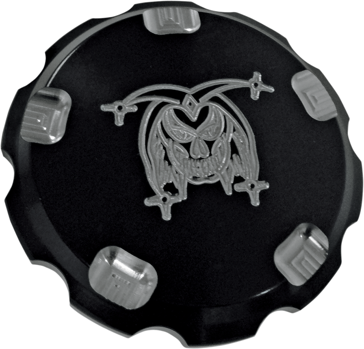 Joker Machine Gas Cap - Joker - Black - Harley-Davidson 10-441B